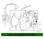 Lock Switch - GM (86813007)