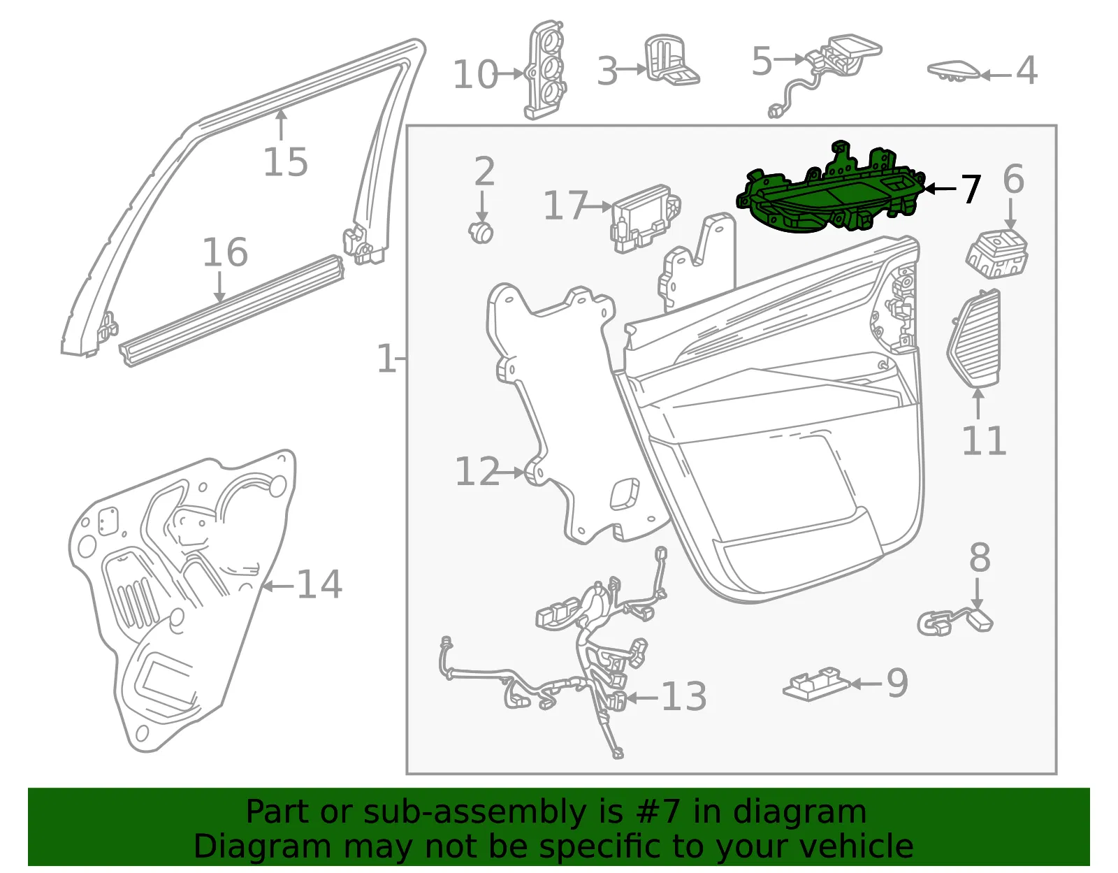 Switch Panel - GM (86824697)