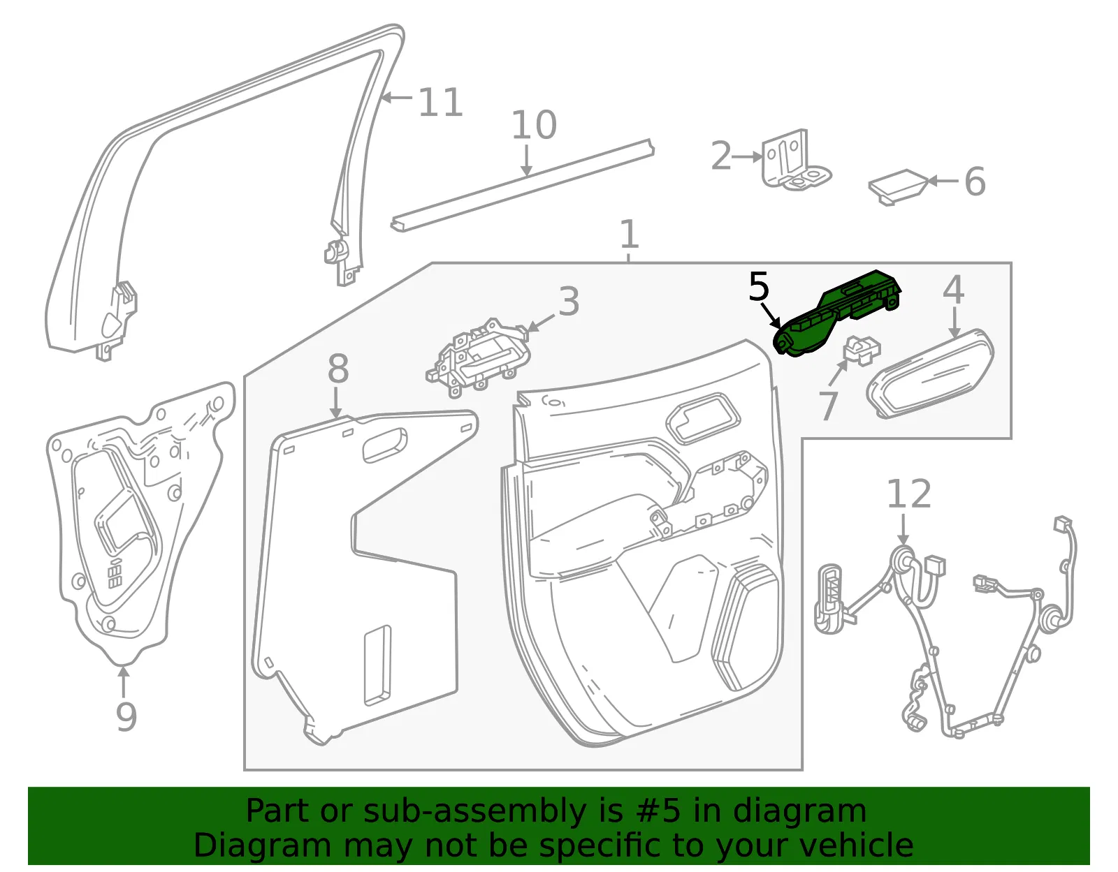 Switch Panel - GM (87826843)