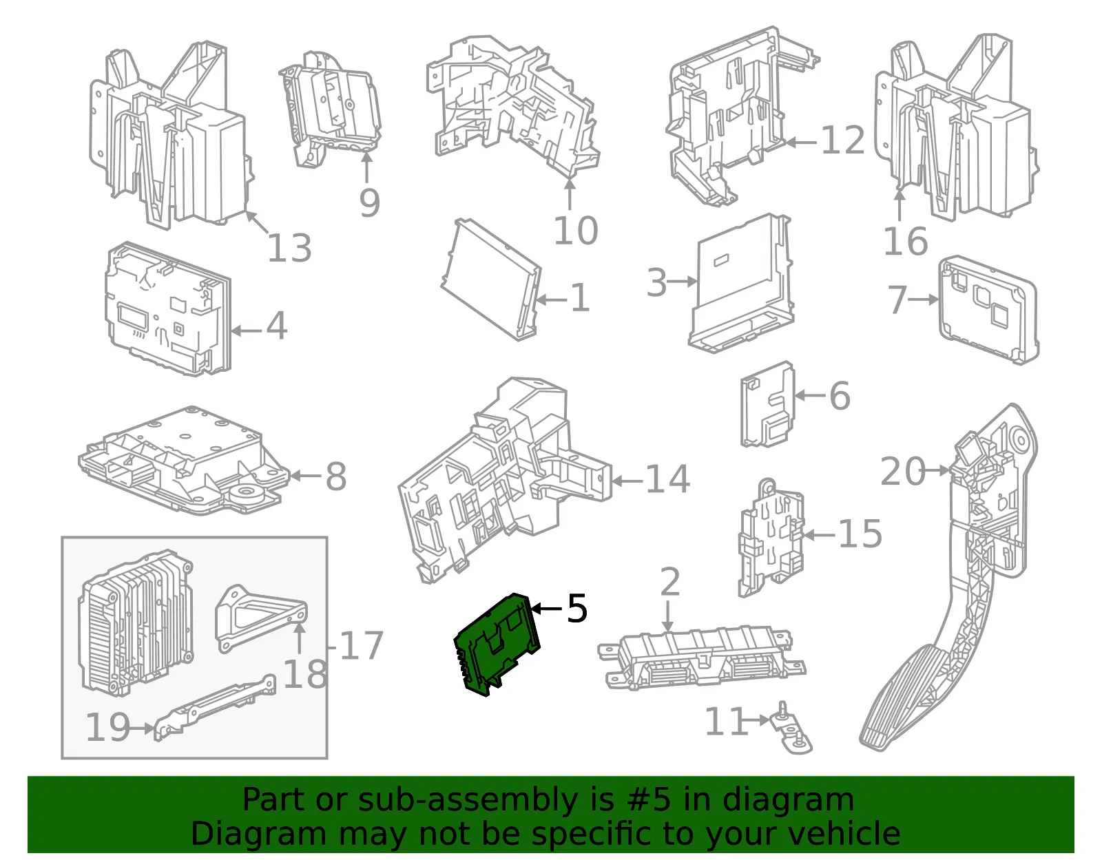 Control Module - GM (87842679)