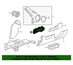 Combination Switch Bracket - GM (87851136)