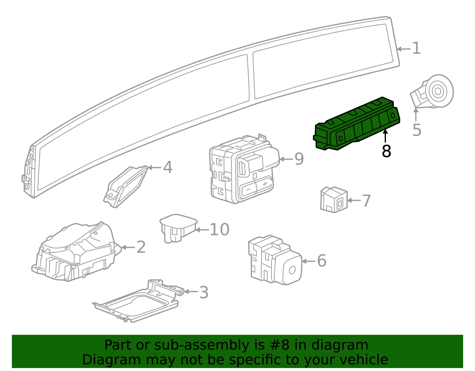 Select Switch - GM (87860613)