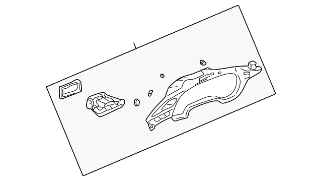 Cluster Trim - GM (88890241)