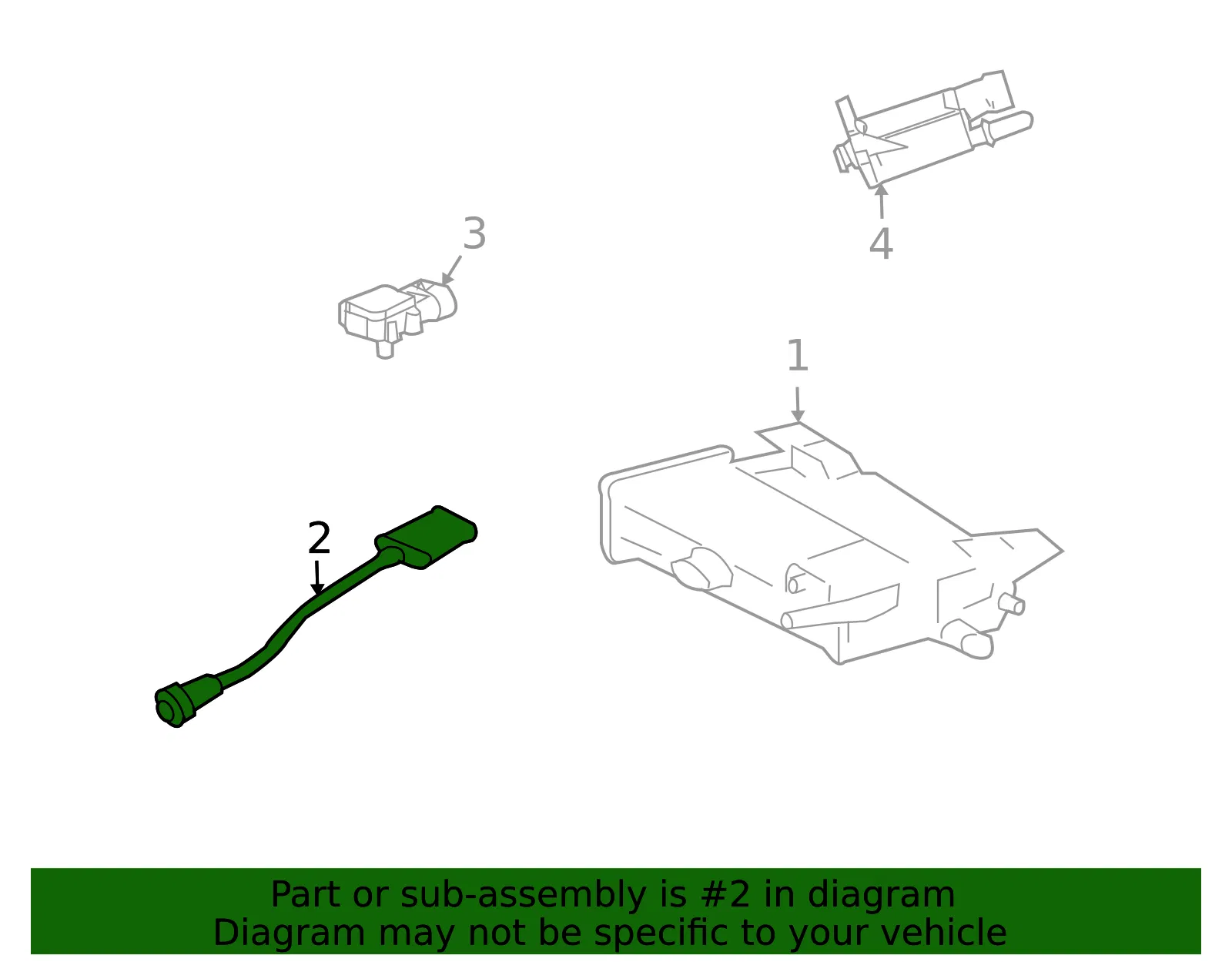 Oxygen Sensor - GM (89017722)