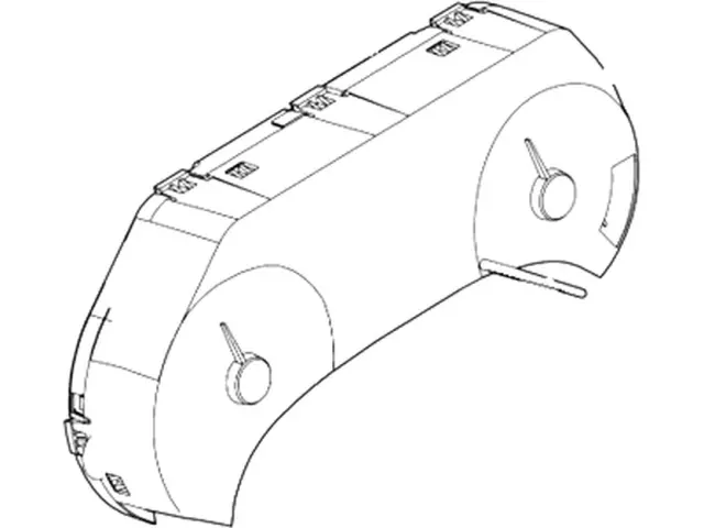 Instrument Cluster - Ford (8a2z10849ca)