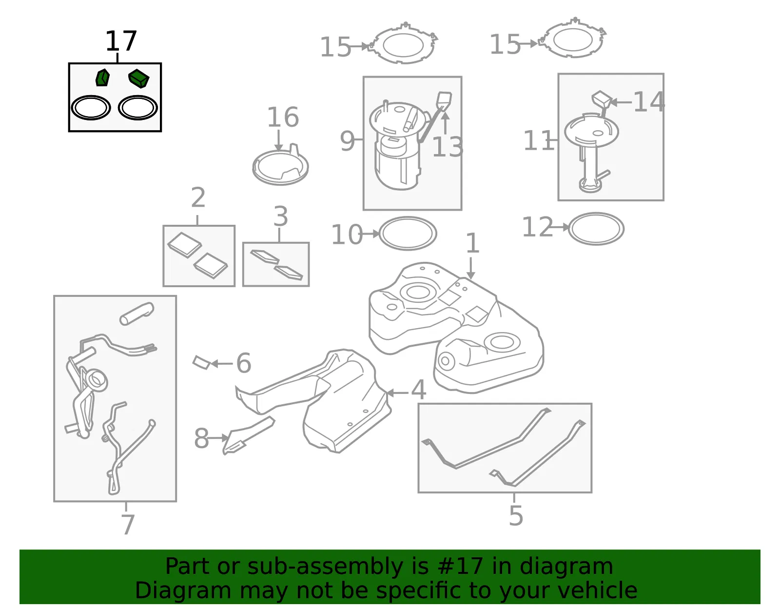 Sensor Kit - Ford (8a5z9a299a)