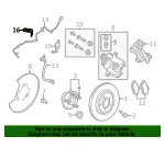 ABS Sensor Bracket - Ford (8a8z14a301b)