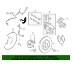 ABS Sensor Bracket - Ford (8a8z14a302a)