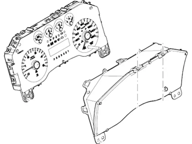 Instrument Cluster - Ford (8c3z10849e)