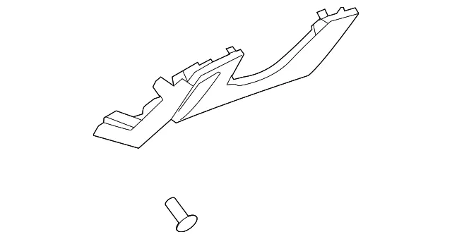 Light Titanium Instrument Panel Lower Trim Panel - GM (9057848)