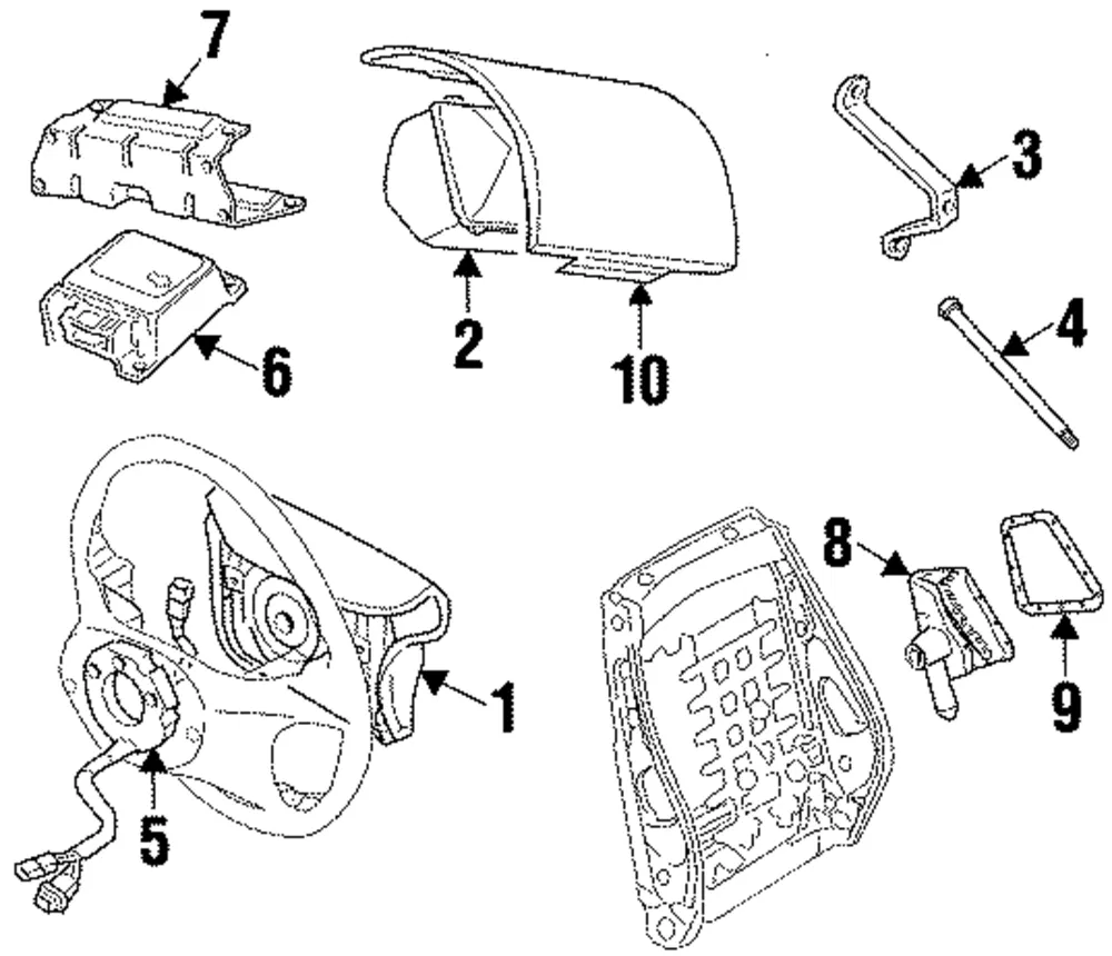 Module Infl Rst & St Belt - GM (9194169)