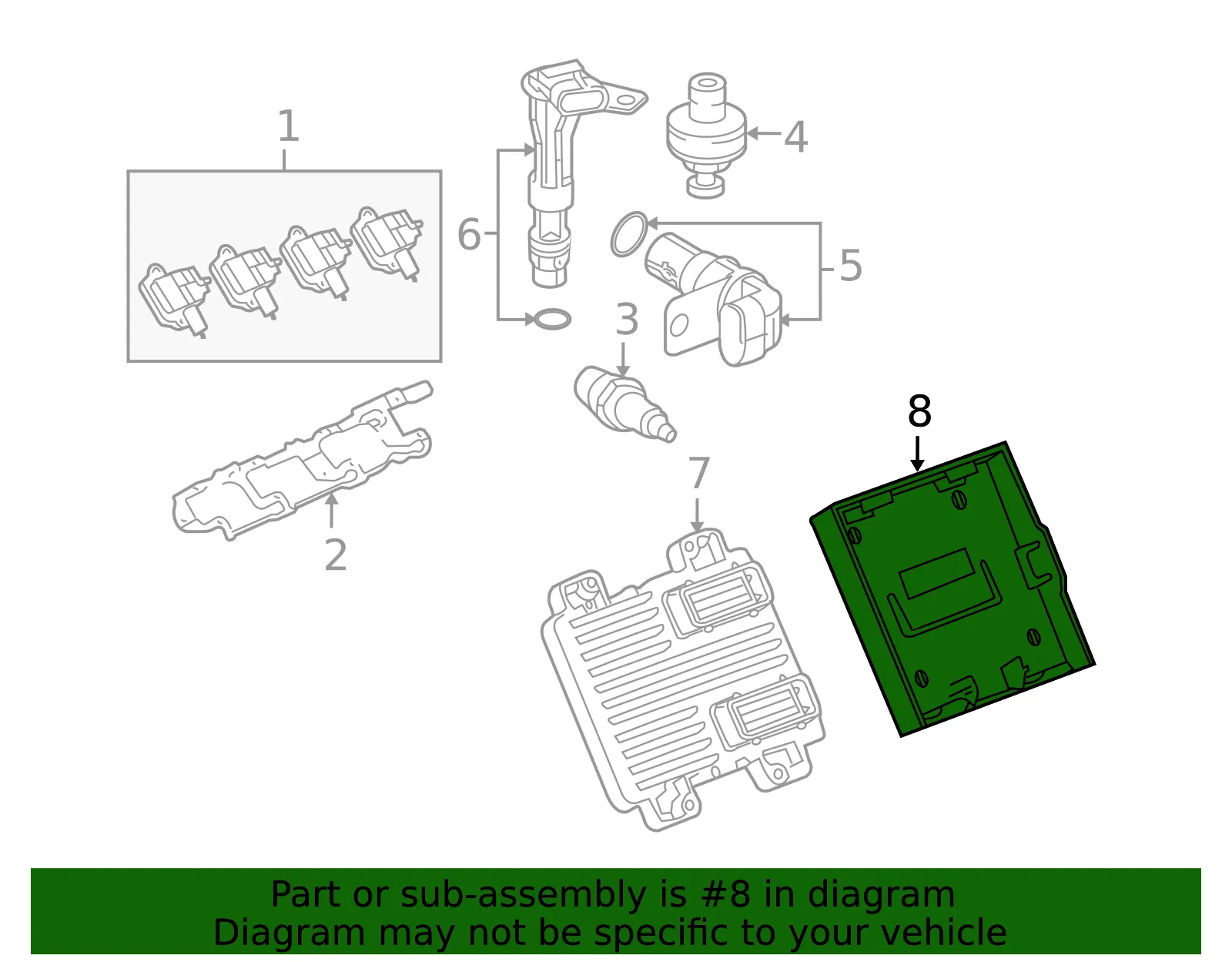 Bracket Asm Ecm - GM (92184337)