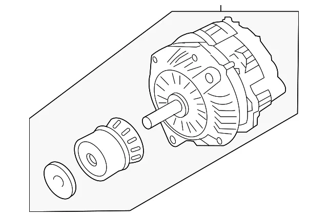 Alternator - GM (92254672)
