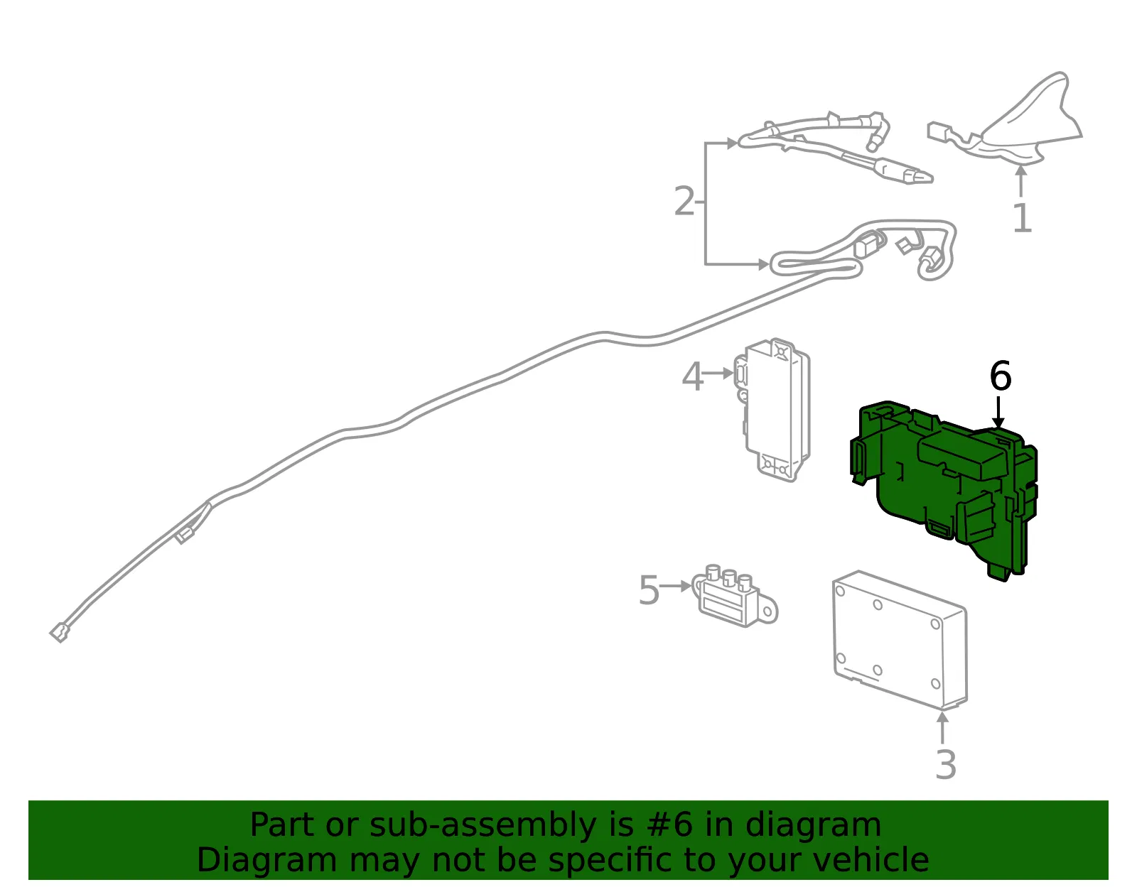Communication Interface Module Bracket - GM (92276530)