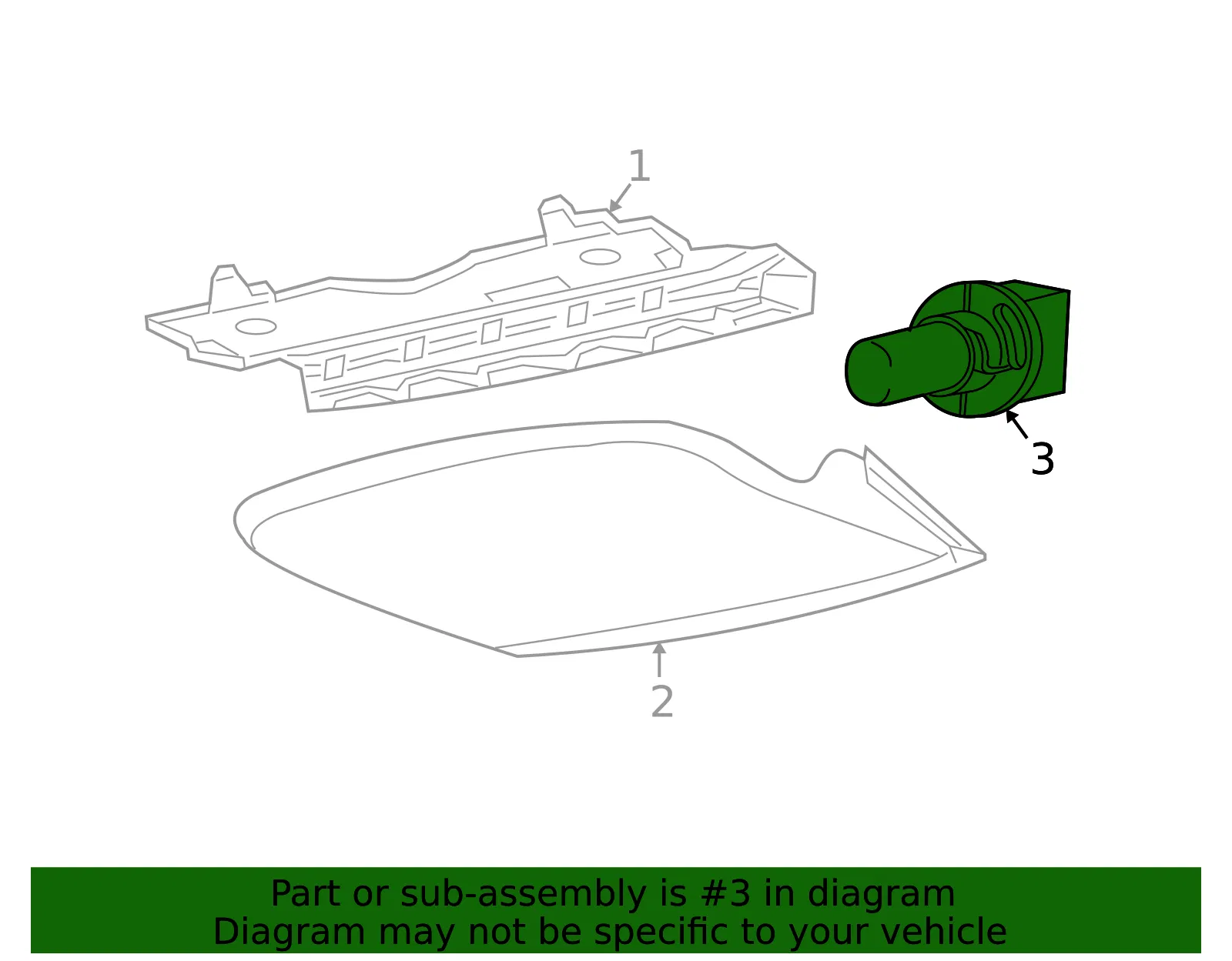 Multi-Purpose Light Bulb - GM (9442441)