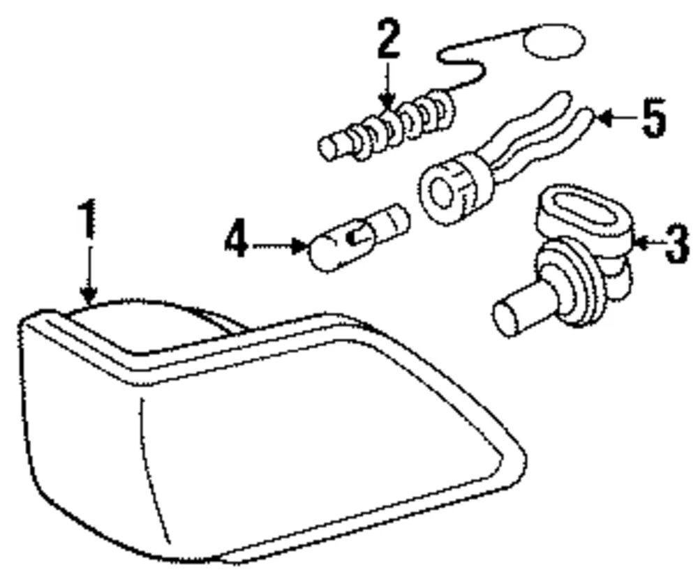 Multi-Purpose Light Bulb with Socket - GM (9442880)