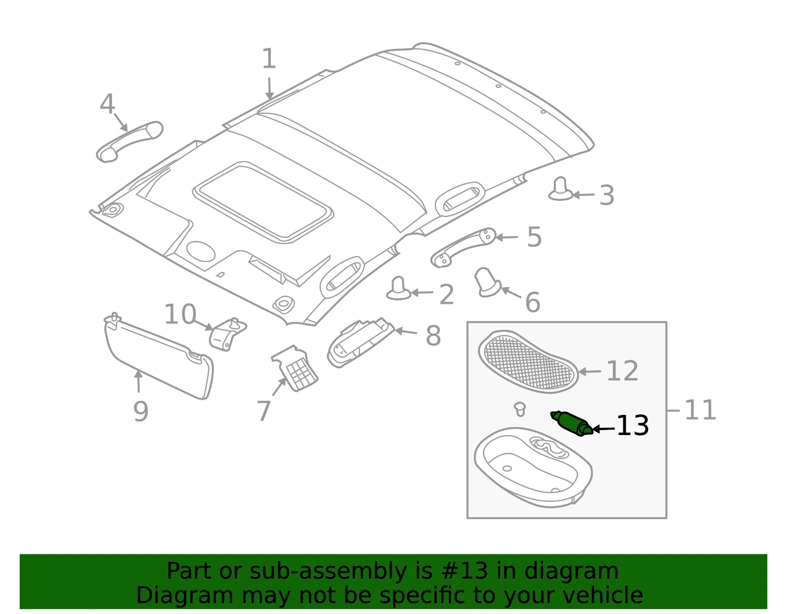Multi-Purpose Light Bulb - GM (94535591)