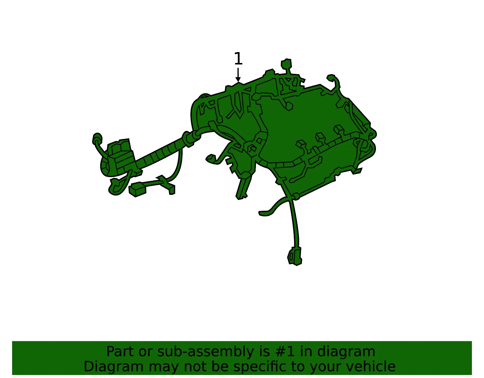 Engine Wiring Harness - GM (95080239)