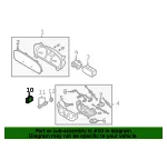 Dome Light Switch - GM (95216064)