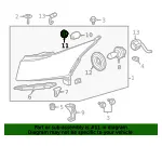 Headlamp Socket - GM (95291965)