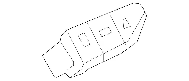 Hazard Warning Switch - GM (95429963)