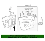 Switch Panel Bracket - Driver's Side (LH) - GM (95919021)