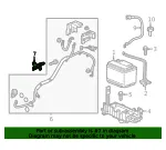 Battery Cable Bracket - GM (95920189)