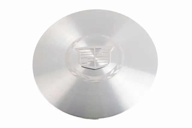 Charcoal Lamp Wheel Trim Cover Button Style Center Cap with Crest and Wreath Logo - GM (9593888)