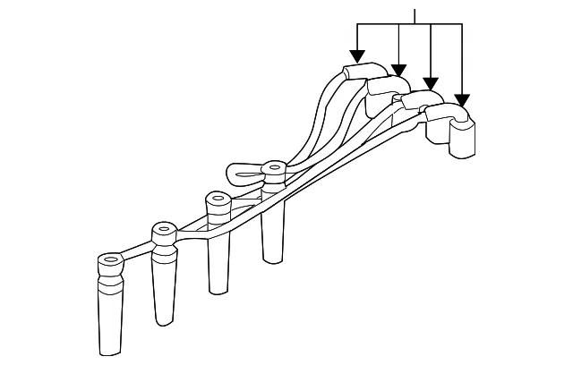 Spark Plug Wire Set - GM (96497773)