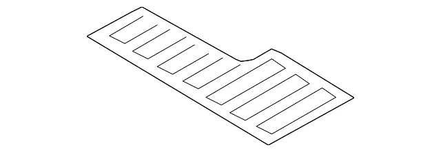 5PK LABEL F/CMPT FUSE BLK - GM (96651050)