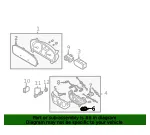 Hazard Warning Switch - GM (96652257)