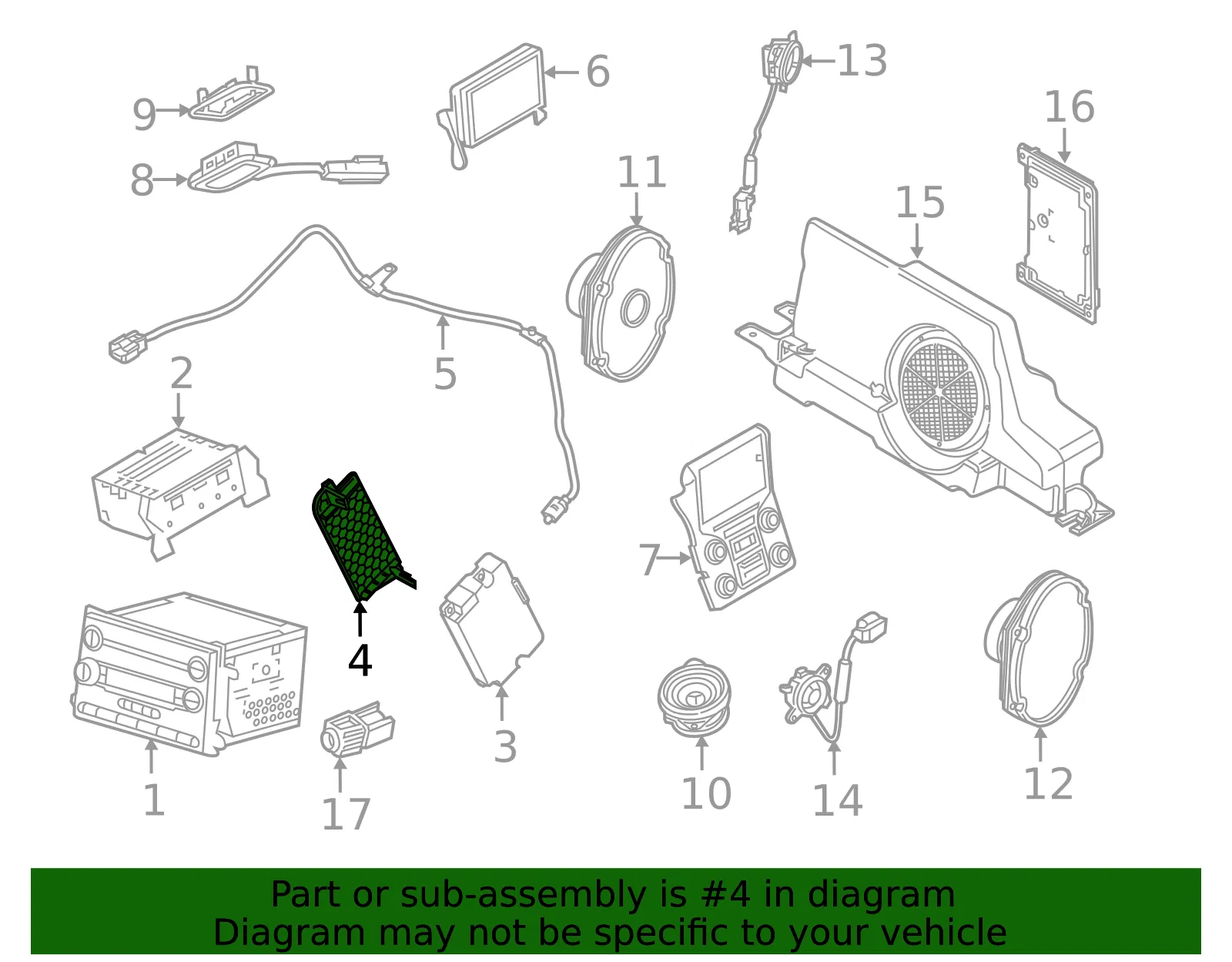 Module Bracket - Ford (9c3z14a301a)