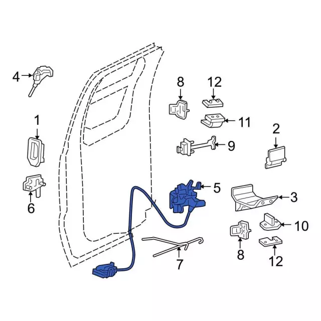 Control Module - Passenger Side (RH) - Ford (BC3Z-25219A64-BA)