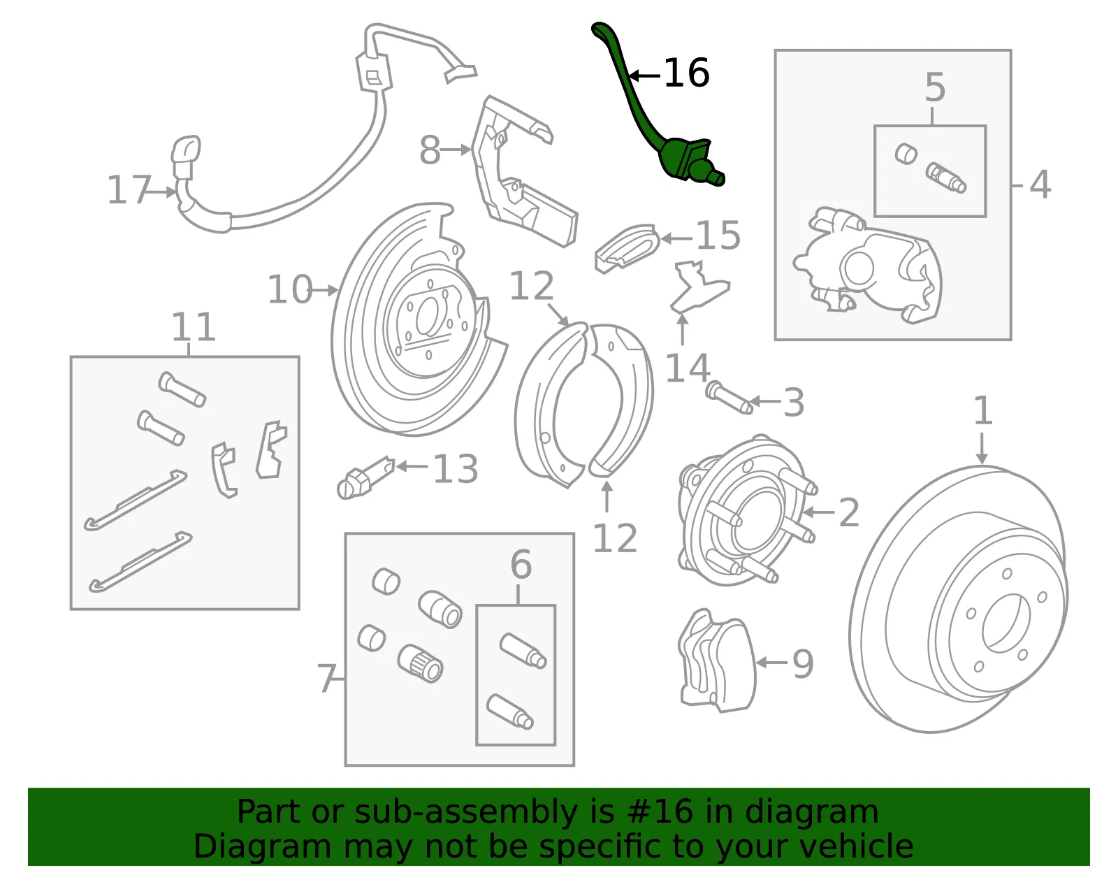 ABS Sensor - Ford (BL1Z2C190A)