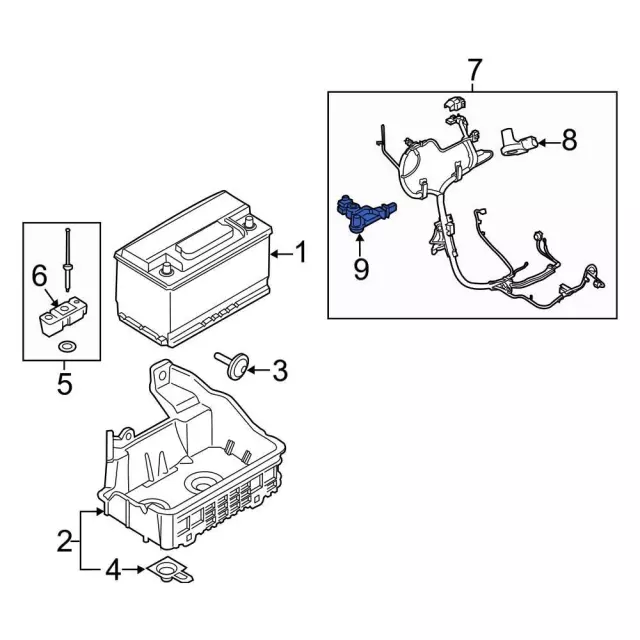 Sensor - Ford (BT4Z-14B357-C)