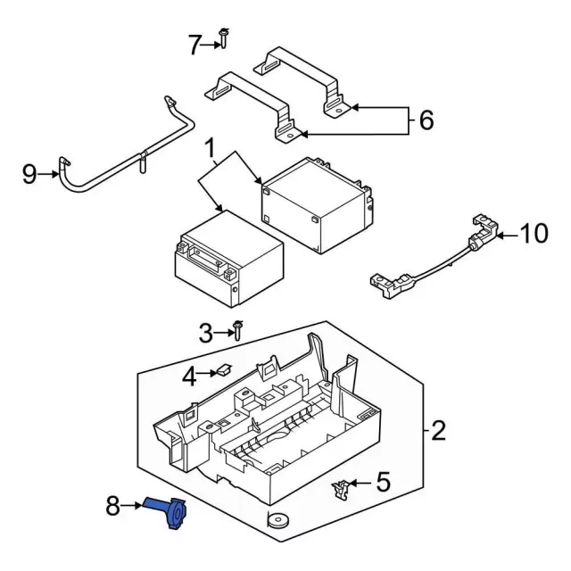 Sensor - Ford (BT4Z-14B357-C)