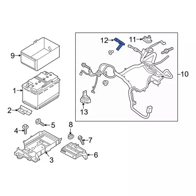 Sensor - Ford (BT4Z-14B357-C)