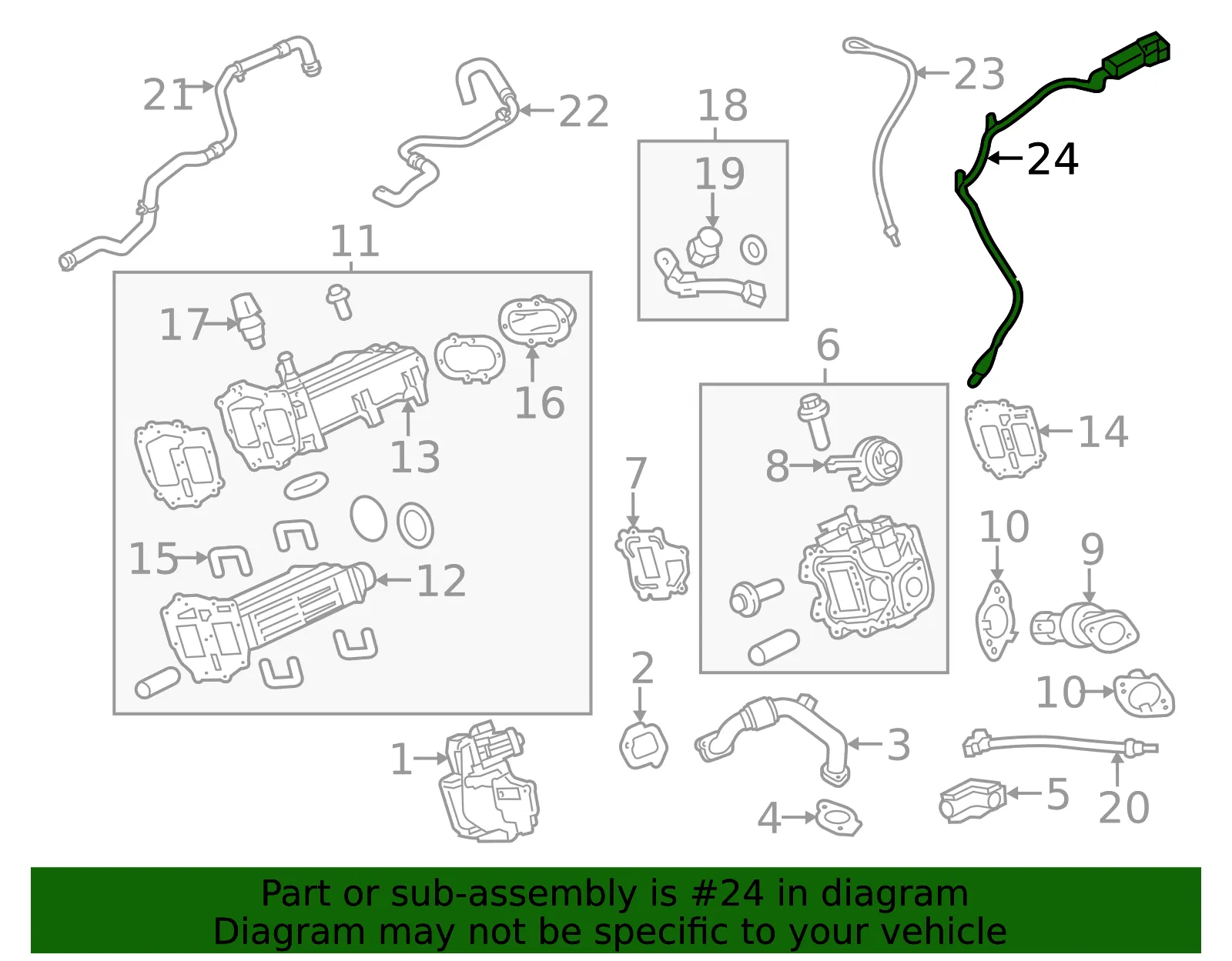 Temp Sensor - Ford (DC3Z-9D378-C)