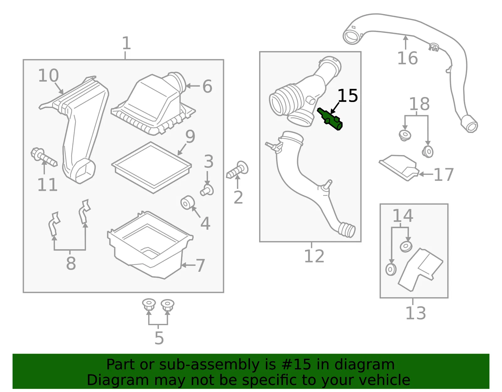 Sensor - Ford (DS7Z-12A697-A)