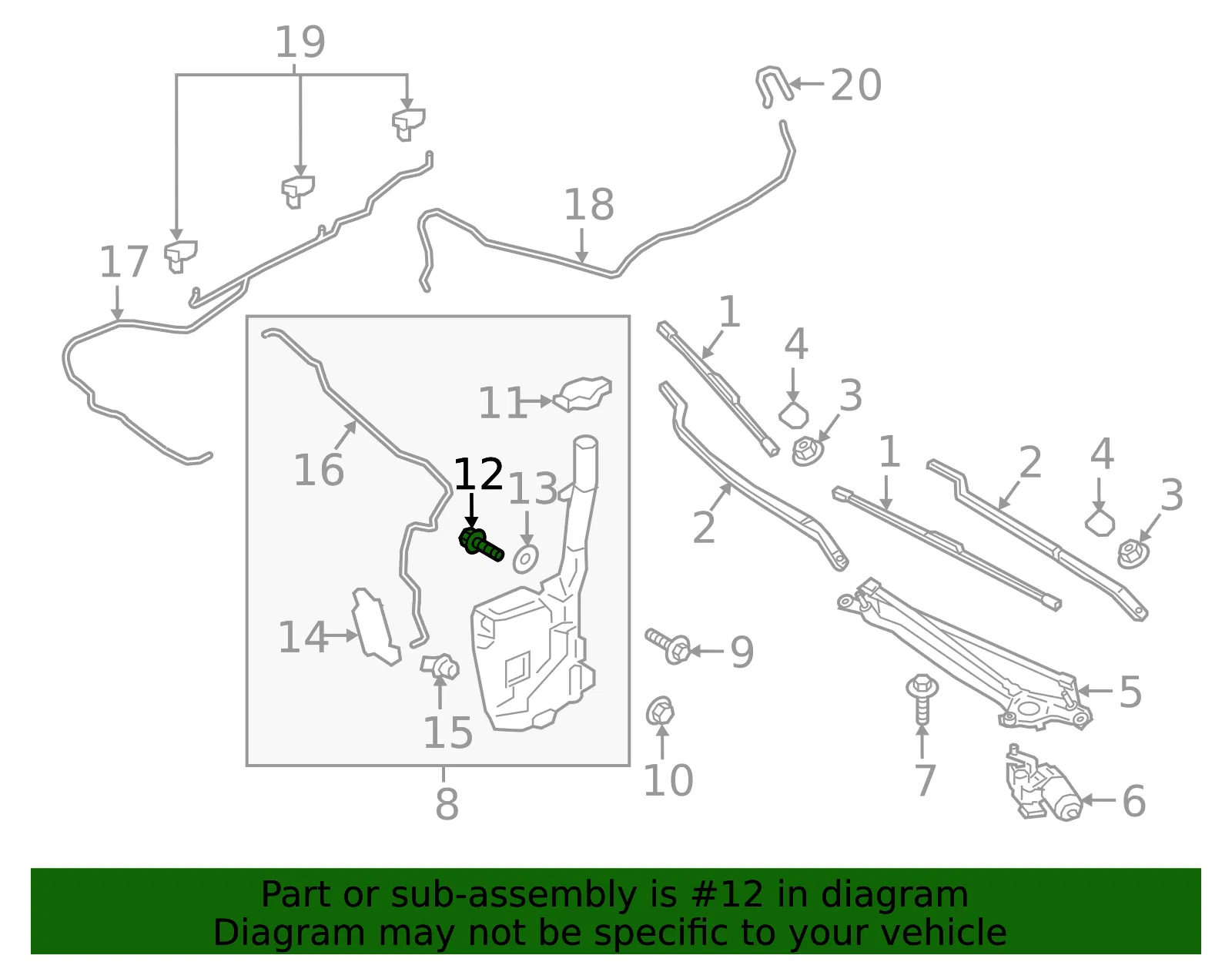 Level Sensor - Ford (EM2Z-17B649-A)