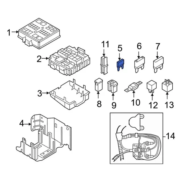 Fuse - Ford (F2UZ-14526-P)
