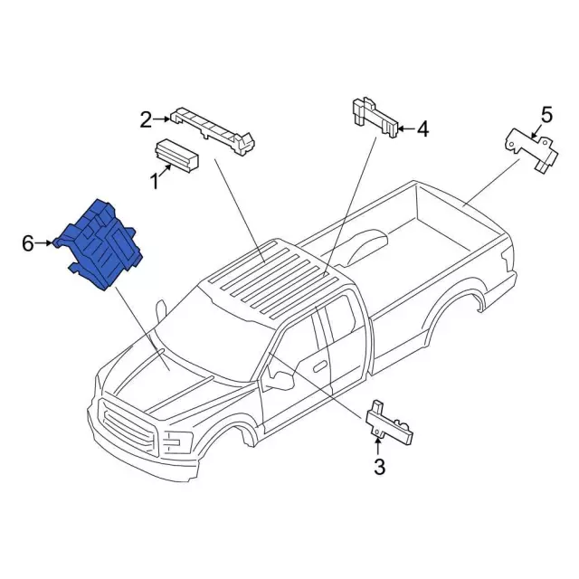 Control Module - Ford (FL3Z-15604-J)
