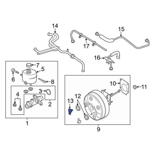 Sensor - Ford (FL3Z-2C444-B)