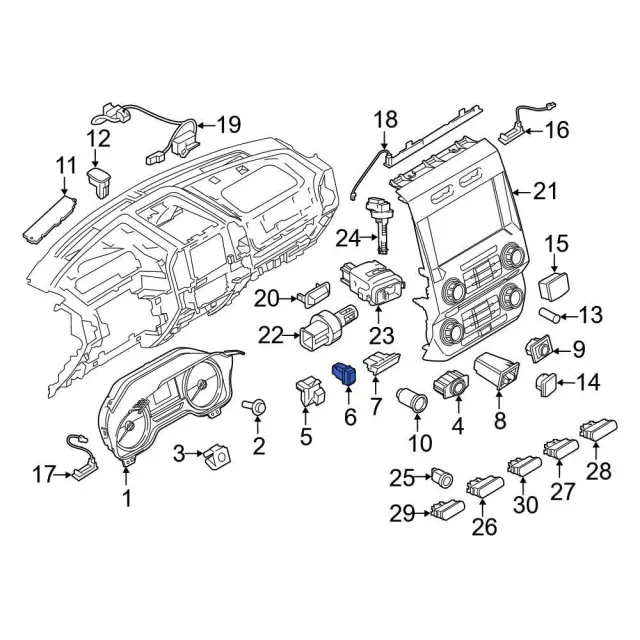 Switch - Ford (FL3Z-9G604-BA)
