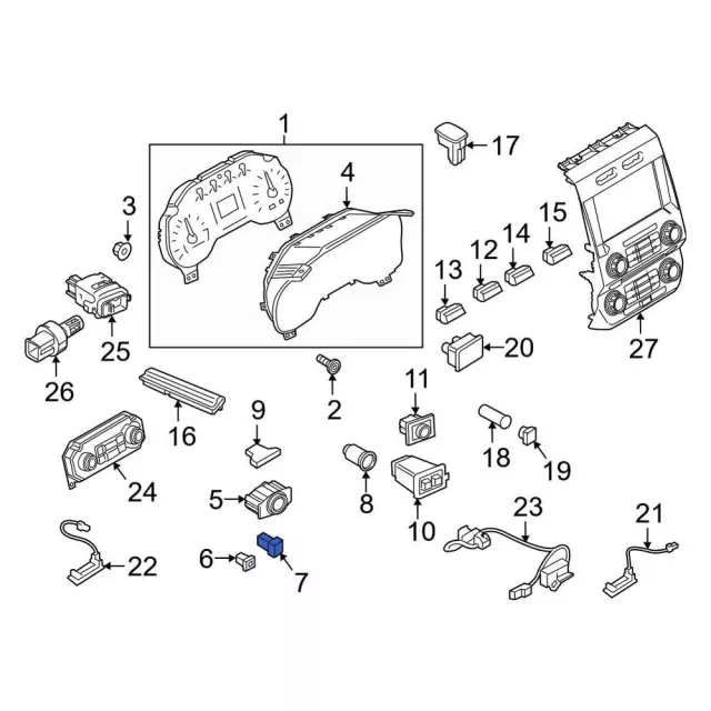 Switch - Ford (FL3Z-9G604-BA)