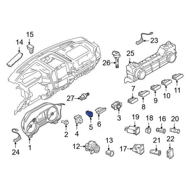 Switch - Ford (FL3Z-9G604-BA)