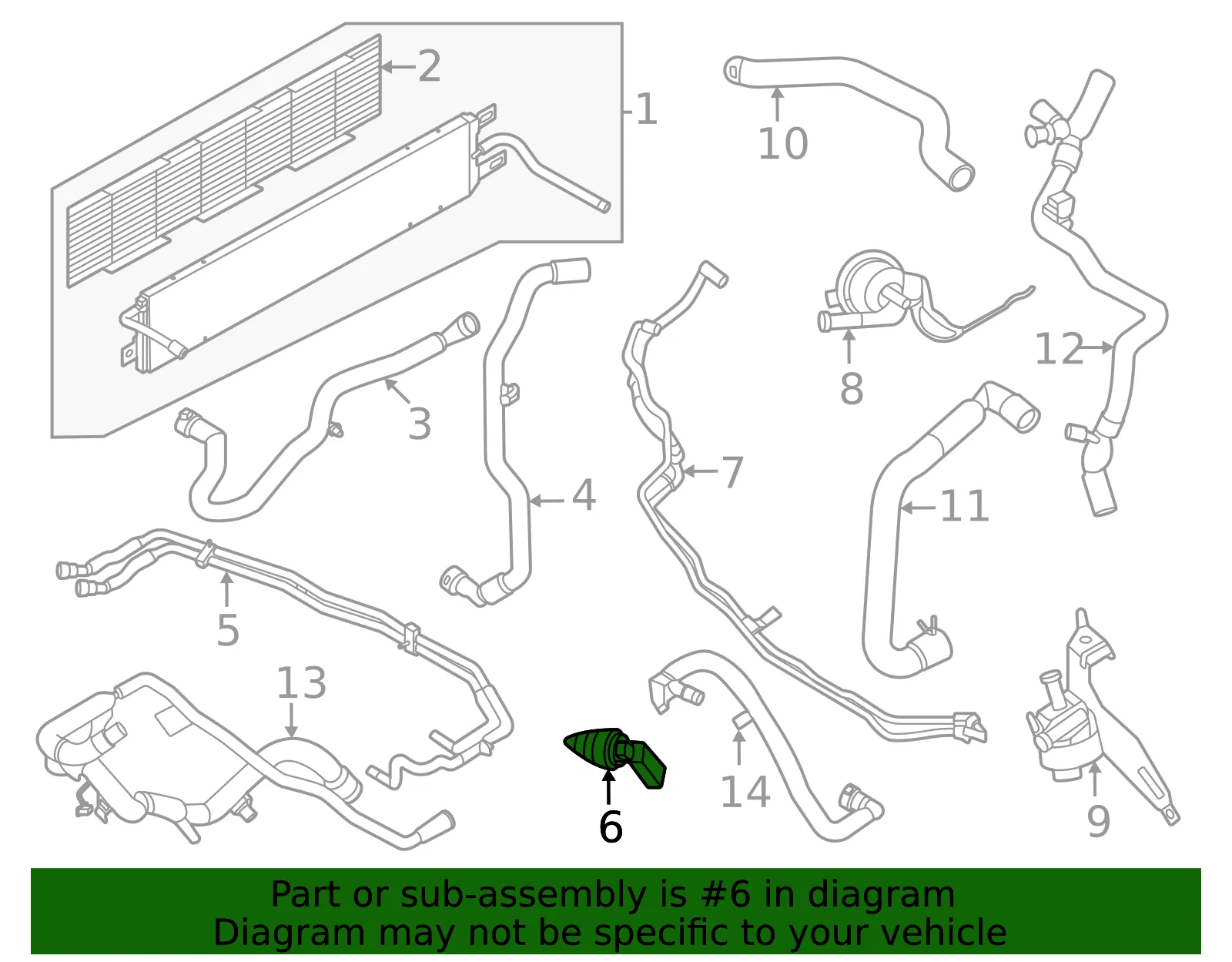 Sensor - Ford (GK2Z12A648A)