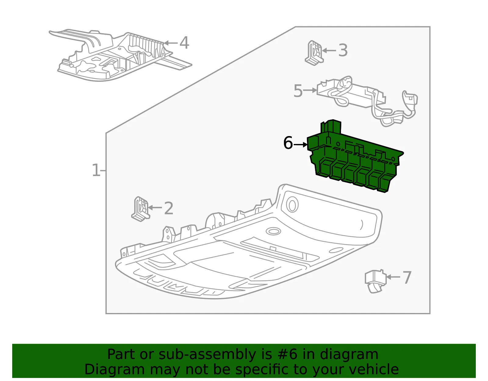Switch Assembly - Ford (HC3Z-13D730-AA)