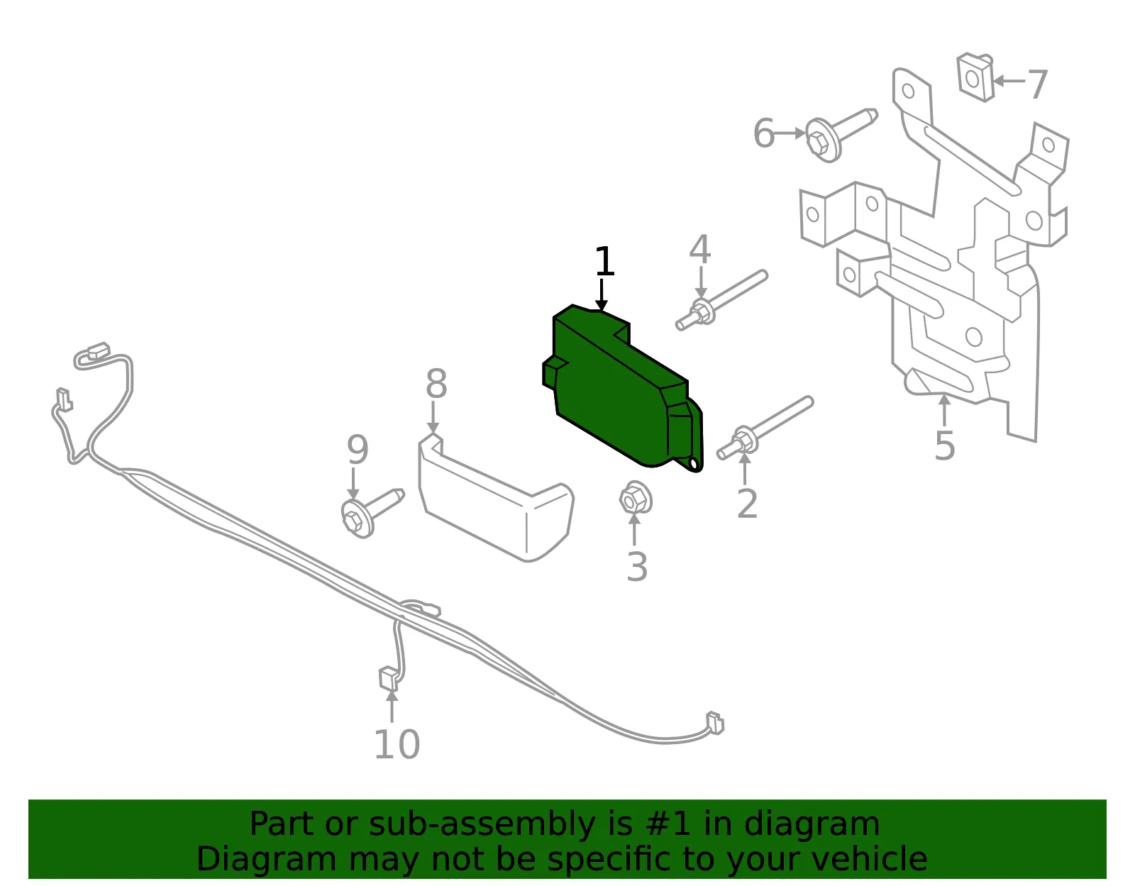 Sensor - Ford (HC3Z-9E731-A)