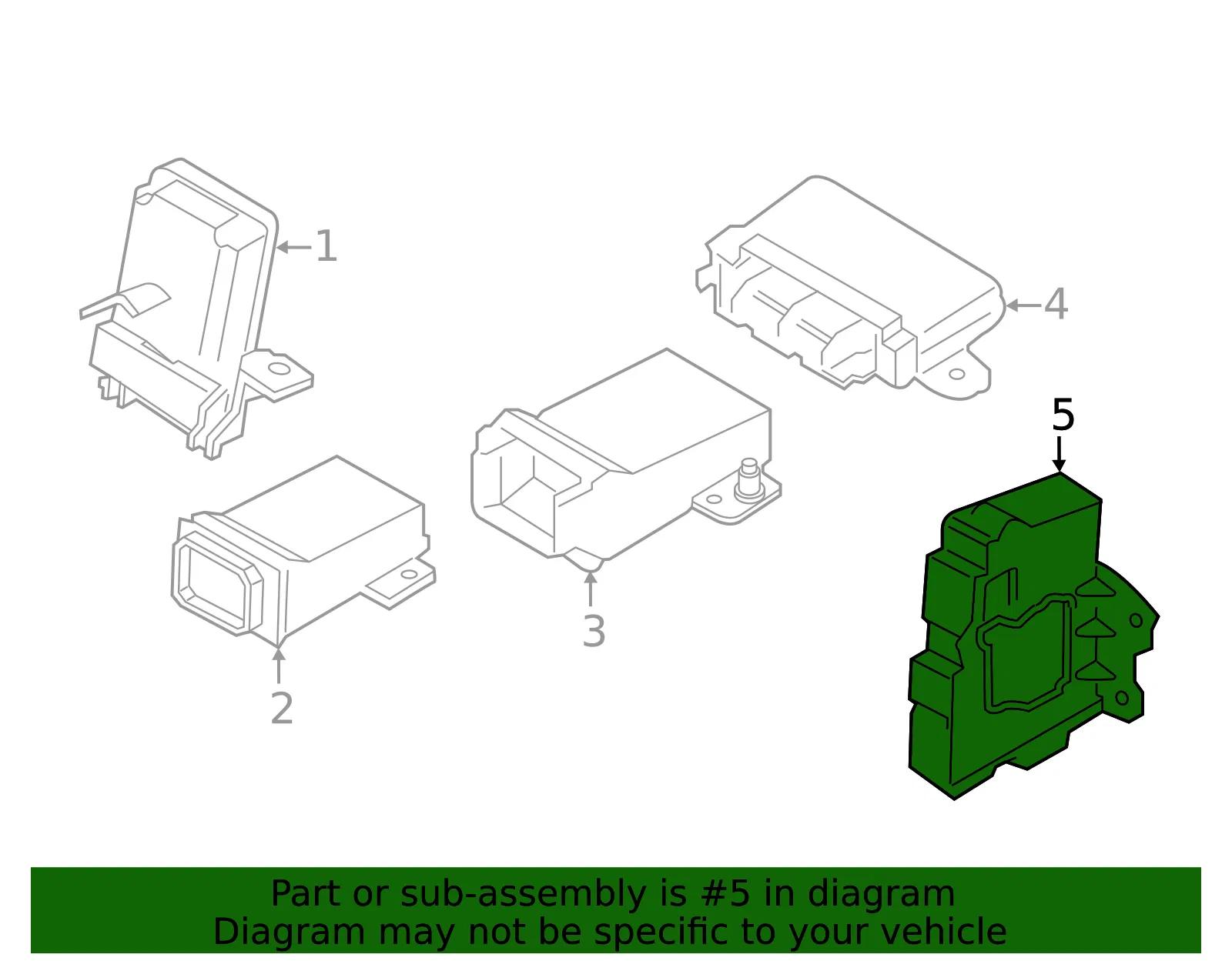 Headlight Control Module - Ford (HC3Z13C788C)